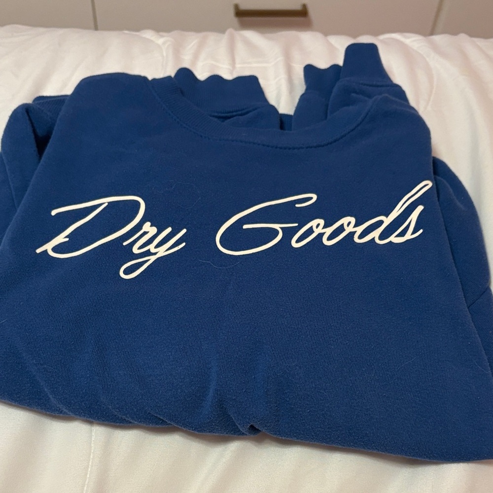 Dry Goods Blue Sweatshirt
